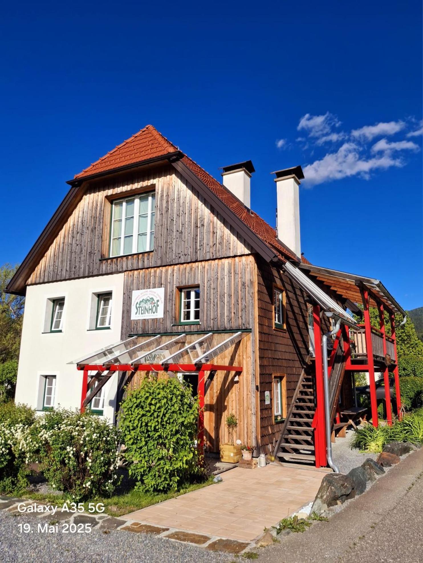 Haus Steinhof Villa Sankt Lorenzen ob Murau Exterior foto